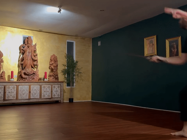 Taiji Sword Practice