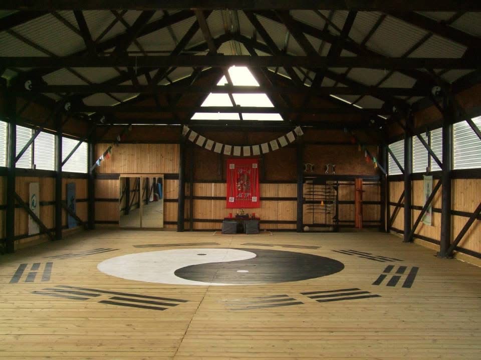 Traditional Taijiquan training hall - Tai Chi practice space for internal martial arts and Song release